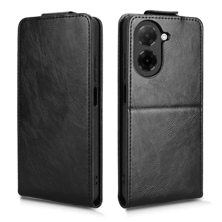 For Xiaomi Poco C71 / Redmi A5 4G 171.7mm Magnetic Vertical Flip Leather Phone Case with Buckle