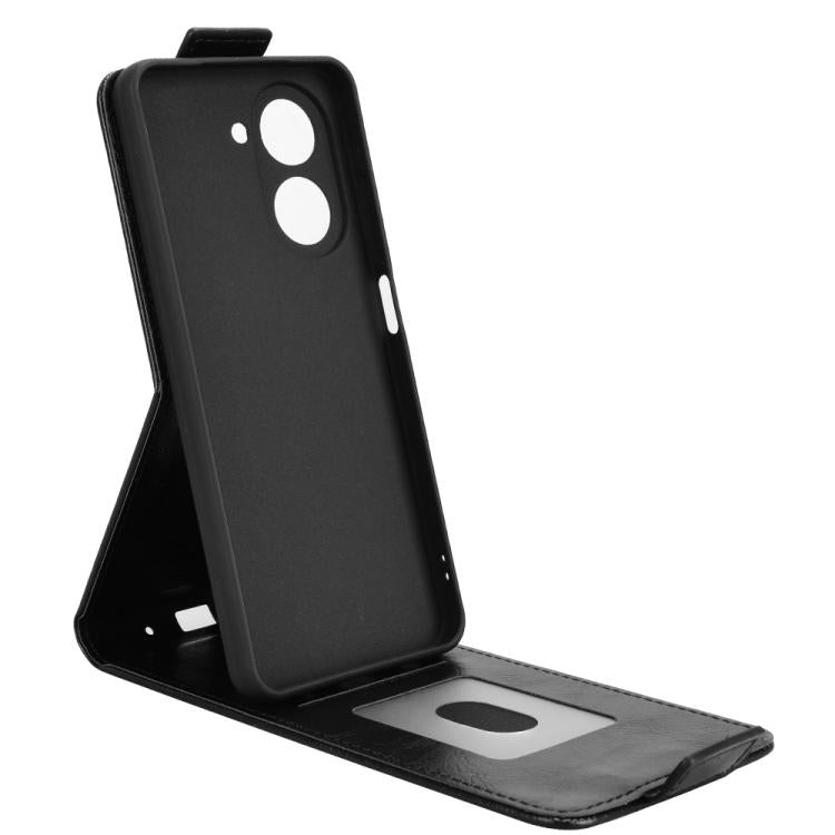 For Xiaomi Poco C71 / Redmi A5 4G 171.7mm Magnetic Vertical Flip Leather Phone Case with Buckle