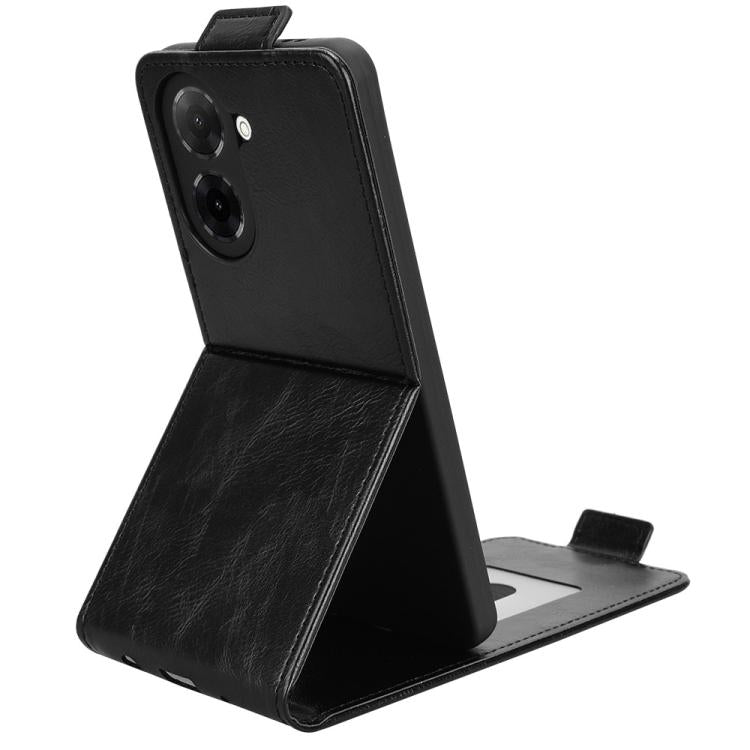 For Xiaomi Poco C71 / Redmi A5 4G 171.7mm Magnetic Vertical Flip Leather Phone Case with Buckle