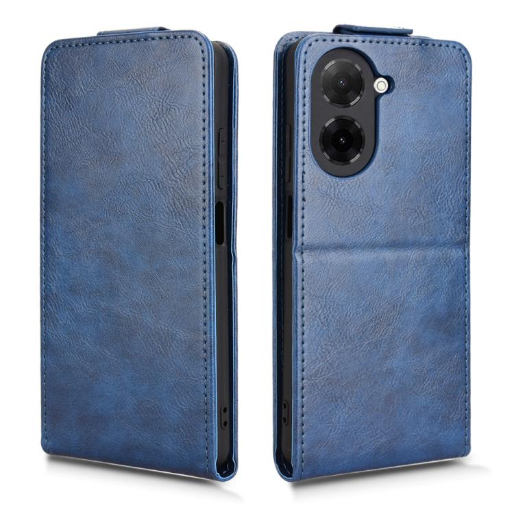 For Xiaomi Poco C71 / Redmi A5 4G 171.7mm Magnetic Vertical Flip Leather Phone Case with Buckle