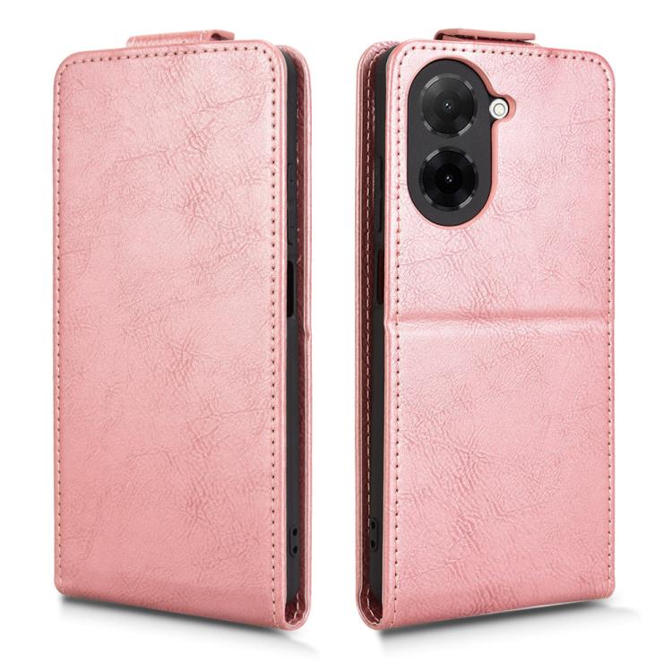 For Xiaomi Poco C71 / Redmi A5 4G 171.7mm Magnetic Vertical Flip Leather Phone Case with Buckle