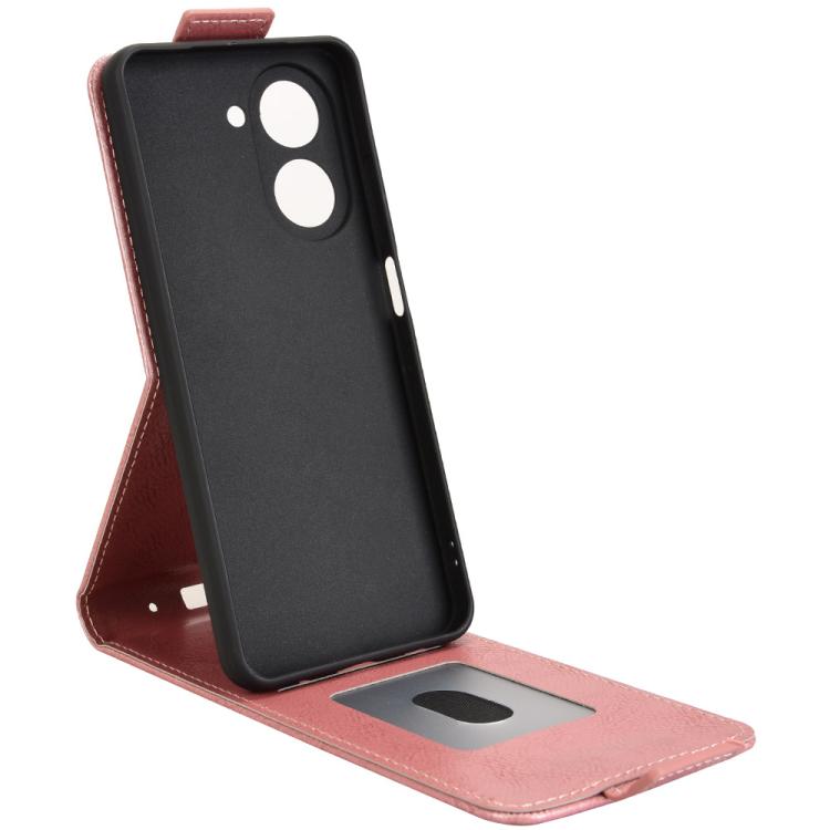 For Xiaomi Poco C71 / Redmi A5 4G 171.7mm Magnetic Vertical Flip Leather Phone Case with Buckle