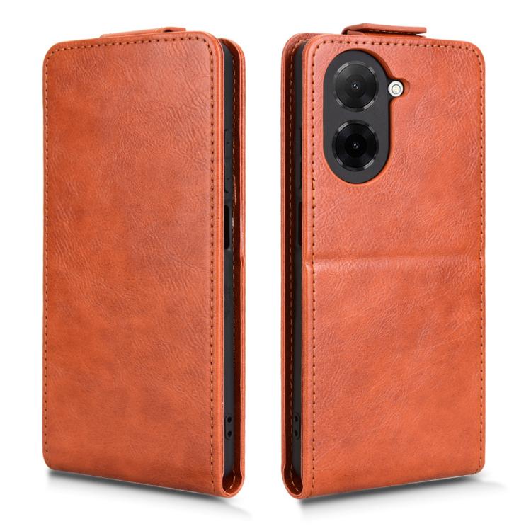 For Xiaomi Poco C71 / Redmi A5 4G 171.7mm Magnetic Vertical Flip Leather Phone Case with Buckle