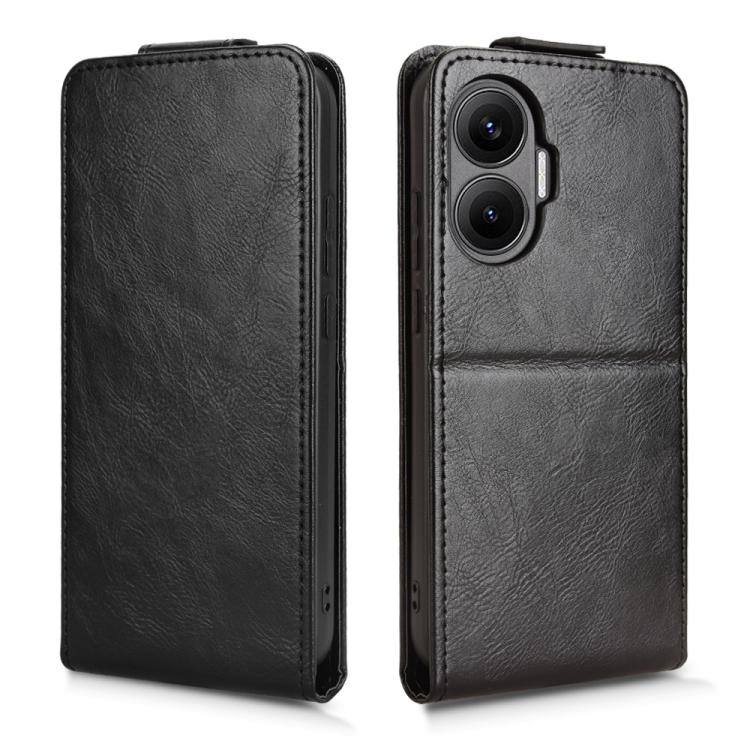 For Redmi Turbo 4 Pro 5G Magnetic Vertical Flip Leather Phone Case with Buckle