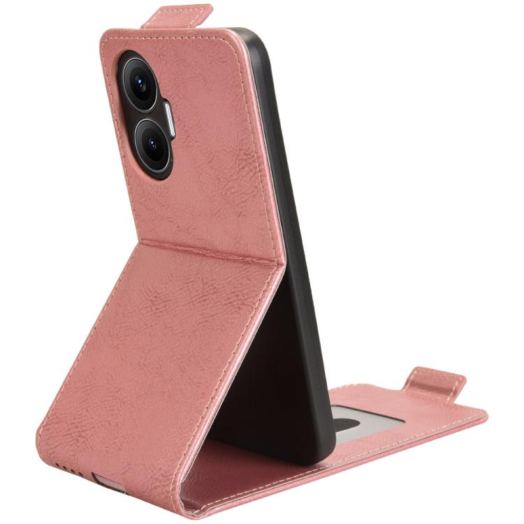 For Redmi Turbo 4 Pro 5G Magnetic Vertical Flip Leather Phone Case with Buckle