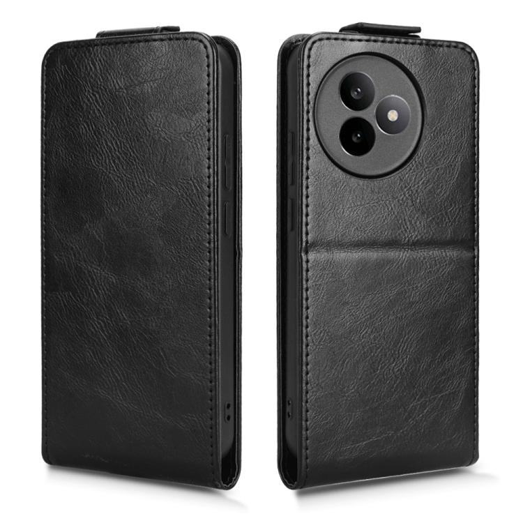 For Redmi K80 Ultra Magnetic Vertical Flip Leather Phone Case with Buckle