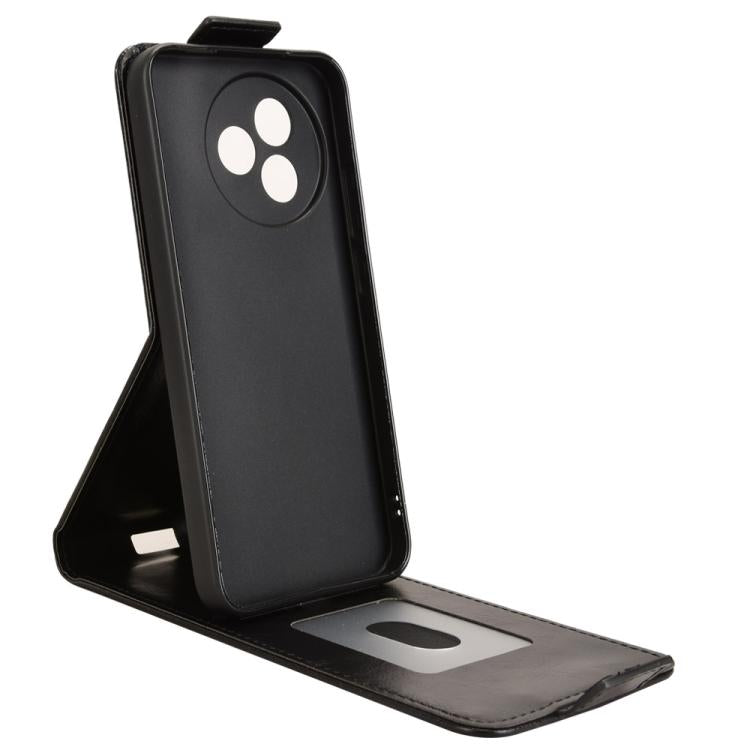 For Redmi K80 Ultra Magnetic Vertical Flip Leather Phone Case with Buckle