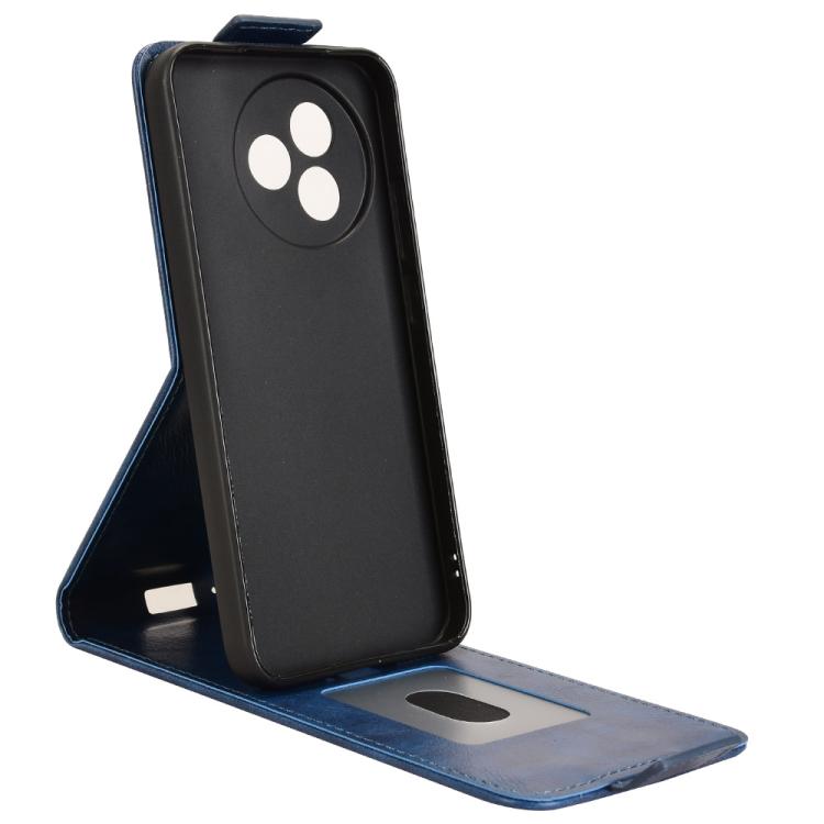 For Redmi K80 Ultra Magnetic Vertical Flip Leather Phone Case with Buckle