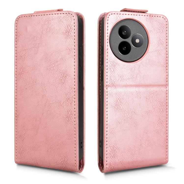 For Redmi K80 Ultra Magnetic Vertical Flip Leather Phone Case with Buckle