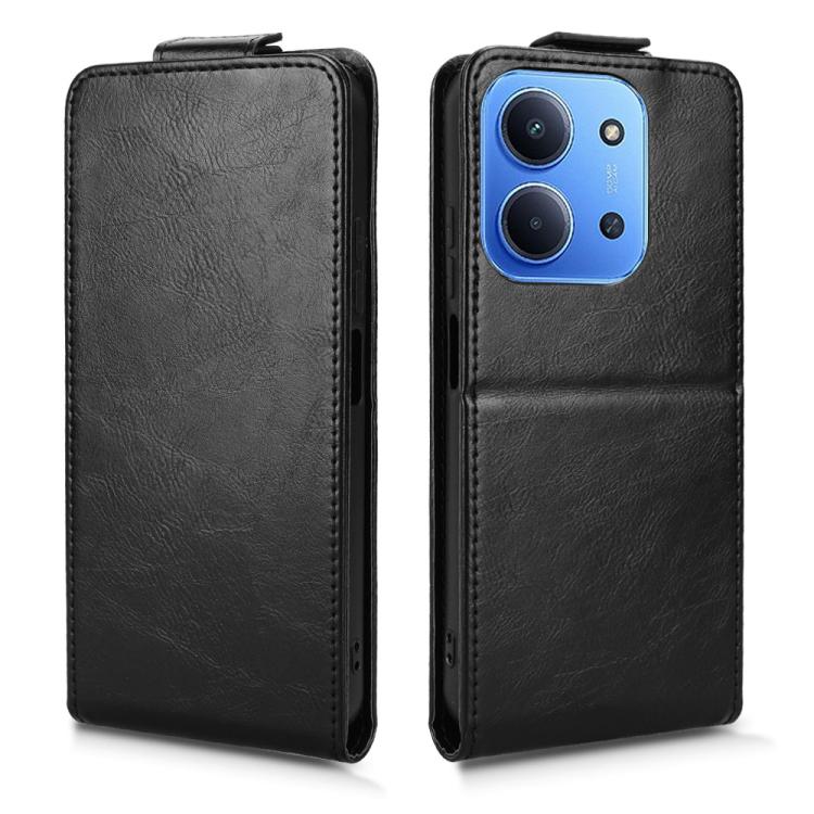 For Redmi 15C 5G / 4G Global 171mm / Poco C85 4G Magnetic Vertical Flip Leather Phone Case with Buckle