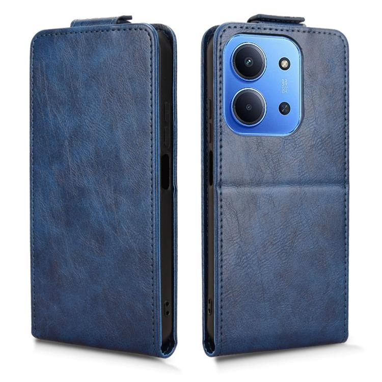 For Redmi 15C 5G / 4G Global 171mm / Poco C85 4G Magnetic Vertical Flip Leather Phone Case with Buckle