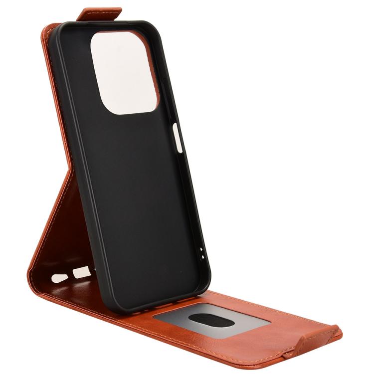 For Redmi 15C 5G / 4G Global 171mm / Poco C85 4G Magnetic Vertical Flip Leather Phone Case with Buckle