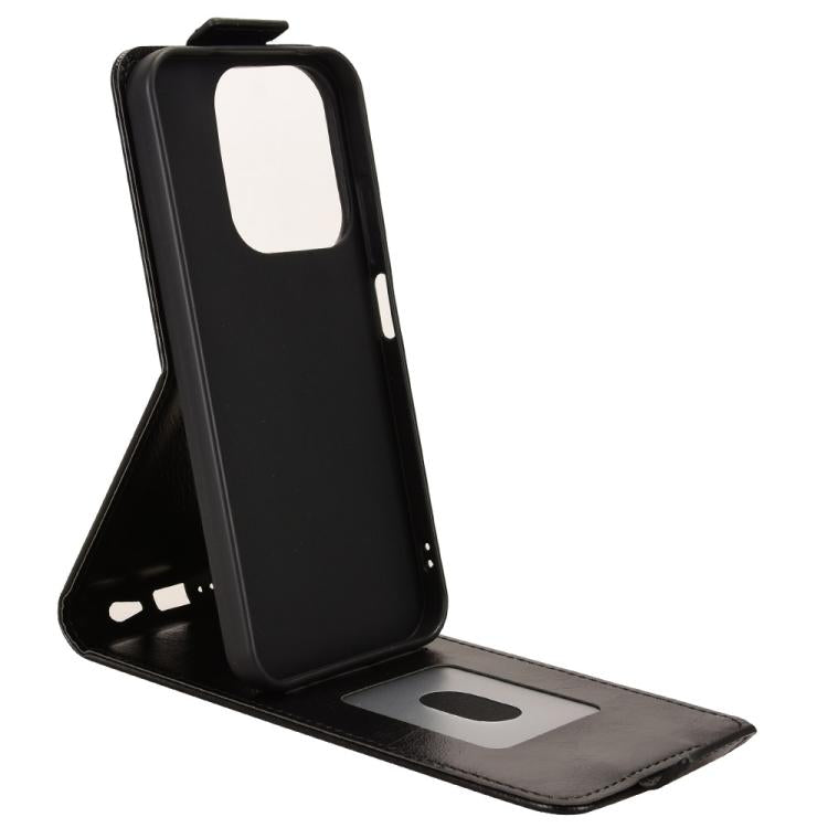 For Redmi 15C 5G / 4G EU 173mm / Poco C85 5G Magnetic Vertical Flip Leather Phone Case with Buckle