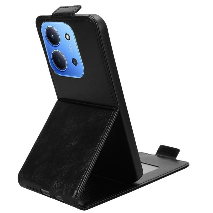 For Redmi 15C 5G / 4G EU 173mm / Poco C85 5G Magnetic Vertical Flip Leather Phone Case with Buckle