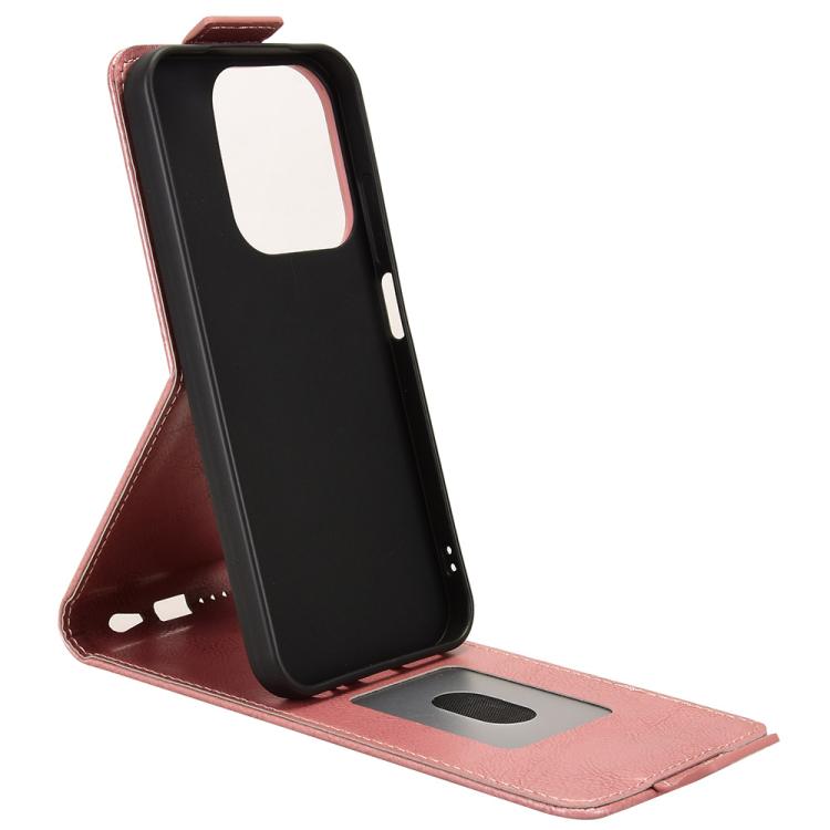 For Redmi 15C 5G / 4G EU 173mm / Poco C85 5G Magnetic Vertical Flip Leather Phone Case with Buckle