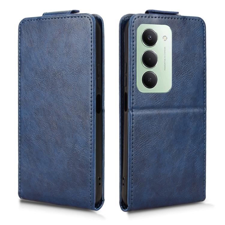 For Redmi 15 5G Global / 15 4G SEA 169.5mm Magnetic Vertical Flip Leather Phone Case with Buckle
