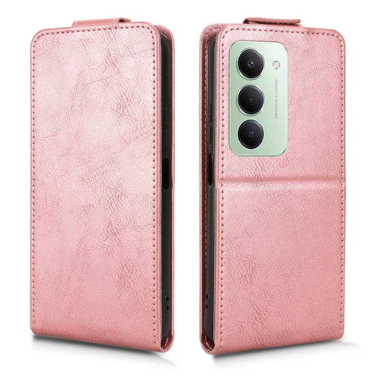 For Redmi 15 5G Global / 15 4G SEA 169.5mm Magnetic Vertical Flip Leather Phone Case with Buckle