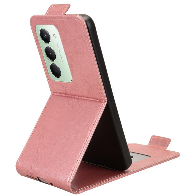 For Redmi 15 5G Global / 15 4G SEA 169.5mm Magnetic Vertical Flip Leather Phone Case with Buckle