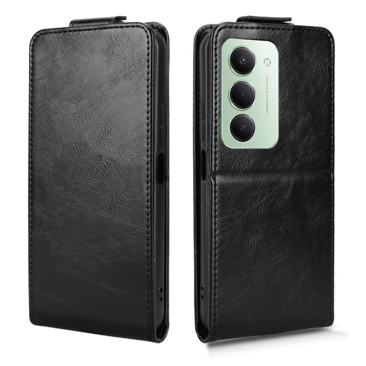 For Redmi 15 5G / 4G EU 171mm Magnetic Vertical Flip Leather Phone Case with Buckle