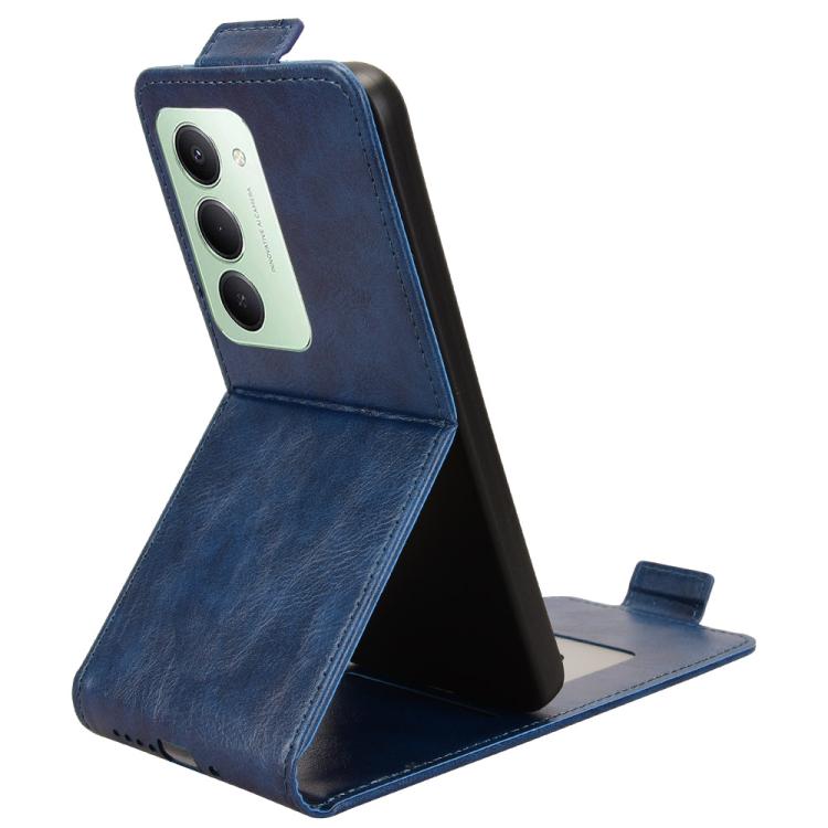 For Redmi 15 5G / 4G EU 171mm Magnetic Vertical Flip Leather Phone Case with Buckle