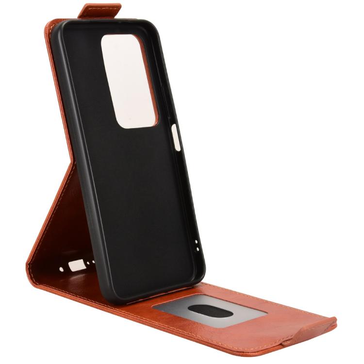 For Redmi 15 5G / 4G EU 171mm Magnetic Vertical Flip Leather Phone Case with Buckle