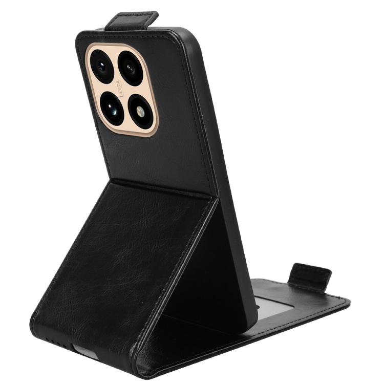 For Xiaomi 15T 5G Magnetic Vertical Flip Leather Phone Case with Buckle