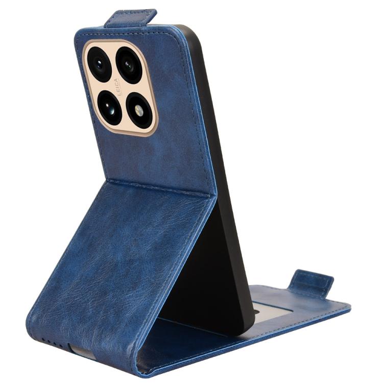 For Xiaomi 15T 5G Magnetic Vertical Flip Leather Phone Case with Buckle