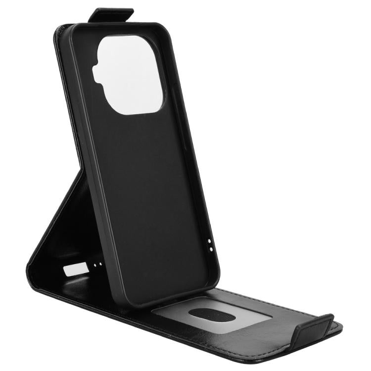 For Xiaomi 15T Pro 5G Magnetic Vertical Flip Leather Phone Case with Buckle