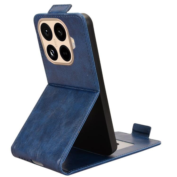 For Xiaomi 15T Pro 5G Magnetic Vertical Flip Leather Phone Case with Buckle