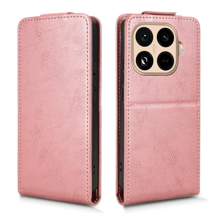 For Xiaomi 15T Pro 5G Magnetic Vertical Flip Leather Phone Case with Buckle