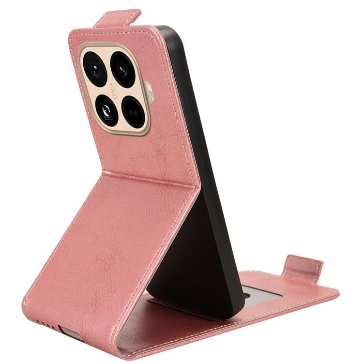 For Xiaomi 15T Pro 5G Magnetic Vertical Flip Leather Phone Case with Buckle