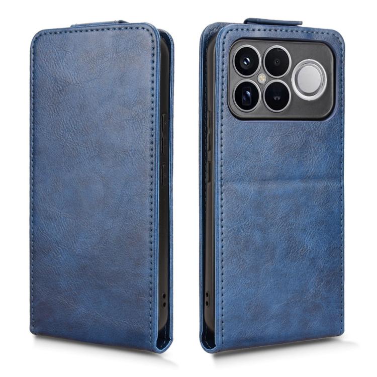 For Redmi K90 Pro Max 5G / Poco F8 Ultra Magnetic Vertical Flip Leather Phone Case with Buckle