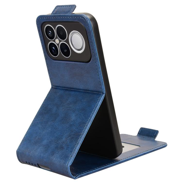 For Redmi K90 Pro Max 5G / Poco F8 Ultra Magnetic Vertical Flip Leather Phone Case with Buckle