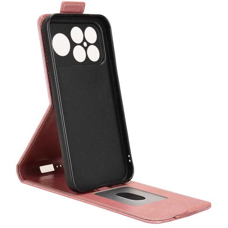 For Redmi K90 Pro Max 5G / Poco F8 Ultra Magnetic Vertical Flip Leather Phone Case with Buckle