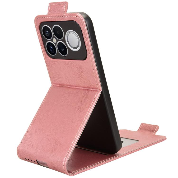 For Redmi K90 Pro Max 5G / Poco F8 Ultra Magnetic Vertical Flip Leather Phone Case with Buckle