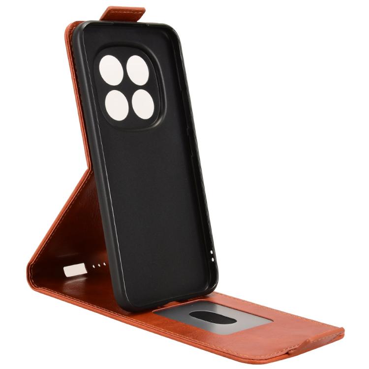 For Redmi Note 15 Pro 4G Global 163.2mm Magnetic Vertical Flip Leather Phone Case with Buckle