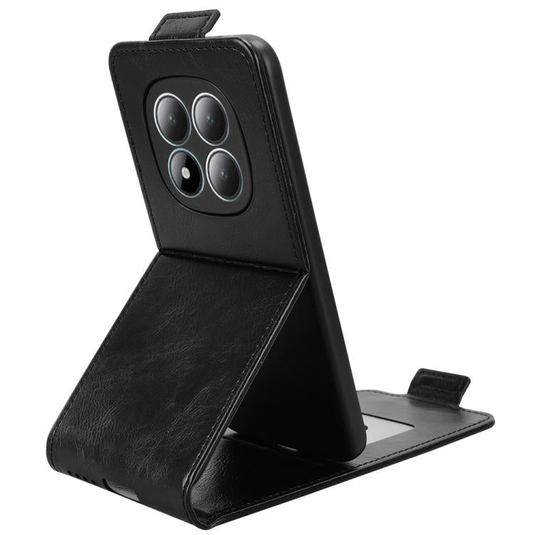 For Redmi Note 15 5G / 4G 164mm / Poco M8 5G Magnetic Vertical Flip Leather Phone Case with Buckle