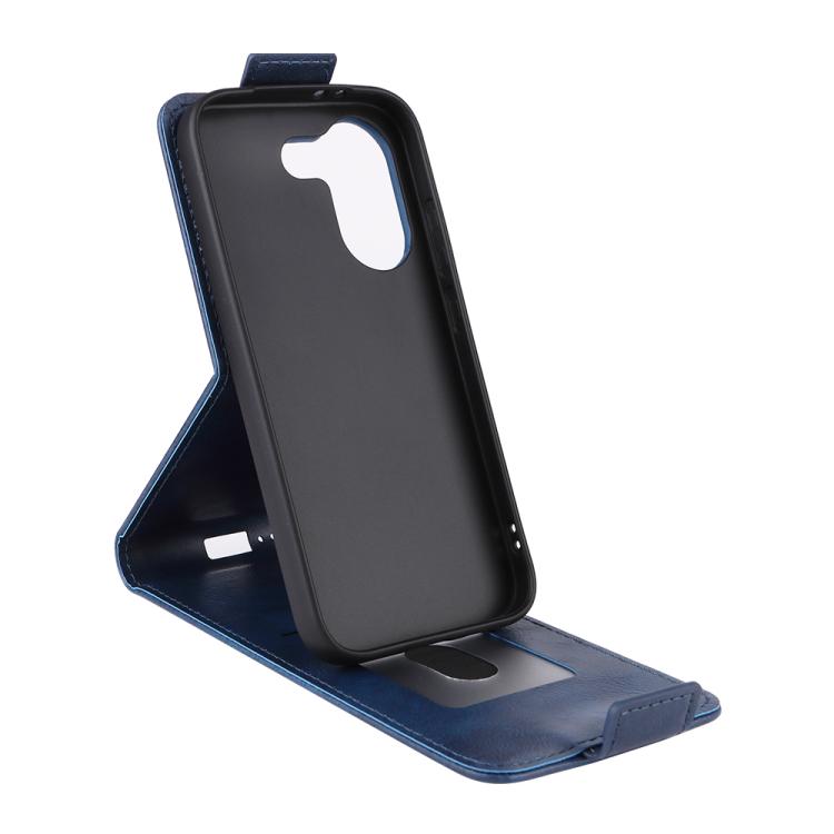 For Xiaomi Poco X8 Pro / Redmi Turbo 5 Magnetic Vertical Flip Leather Phone Case with Buckle