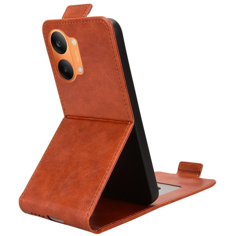 For Redmi Turbo 5 Max 5G / Poco X8 Pro Max 5G Magnetic Vertical Flip Leather Phone Case with Buckle