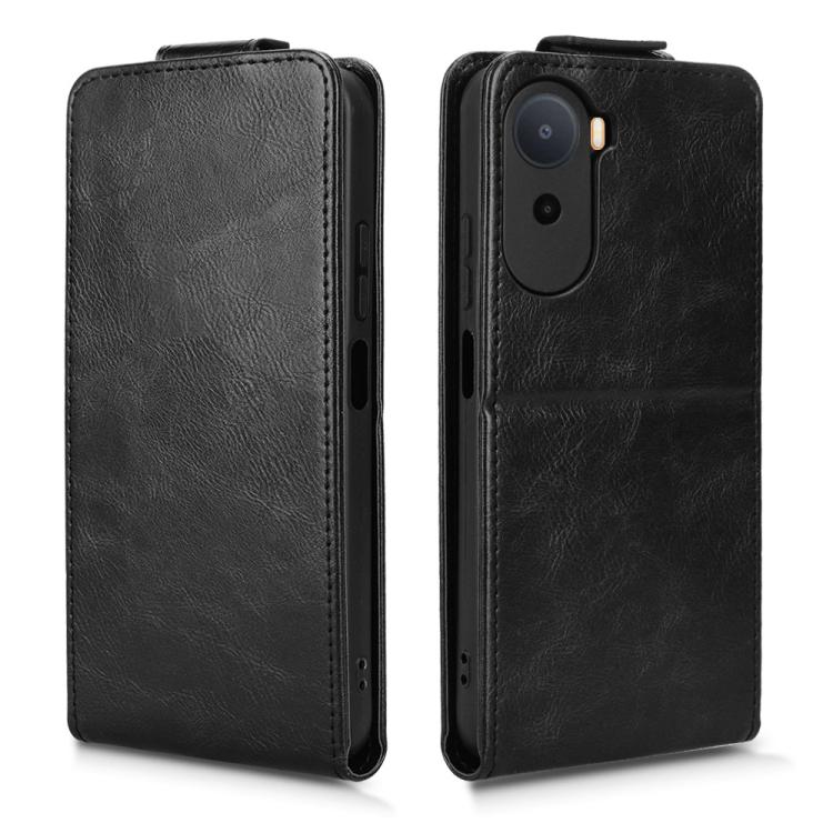 For Redmi A7 Pro 171mm / Poco C85x 5G Magnetic Vertical Flip Leather Phone Case with Buckle