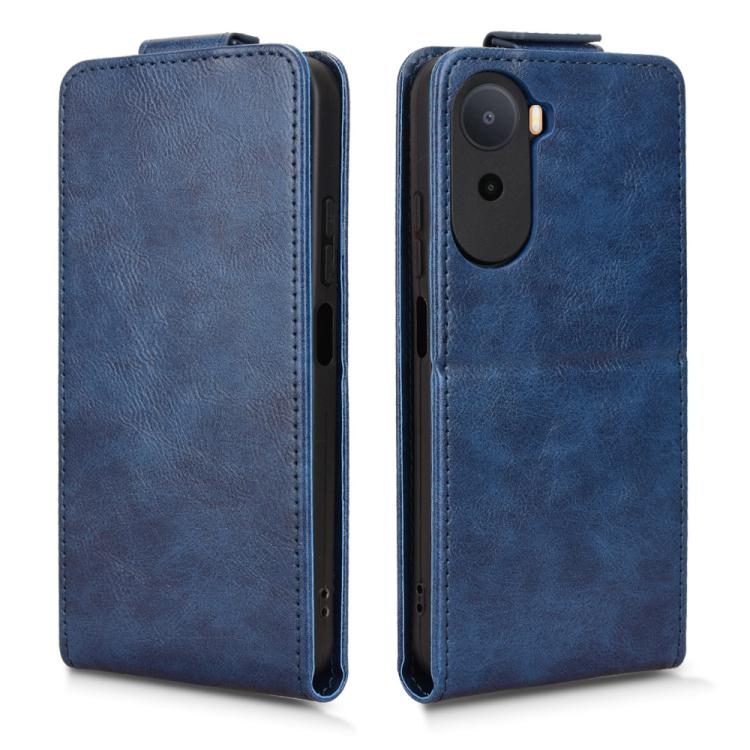 For Redmi A7 Pro 171mm / Poco C85x 5G Magnetic Vertical Flip Leather Phone Case with Buckle
