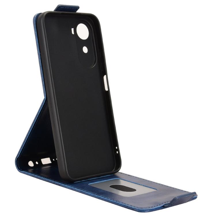 For Redmi A7 Pro 171mm / Poco C85x 5G Magnetic Vertical Flip Leather Phone Case with Buckle