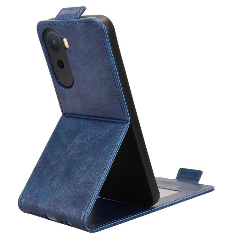 For Redmi A7 Pro 171mm / Poco C85x 5G Magnetic Vertical Flip Leather Phone Case with Buckle