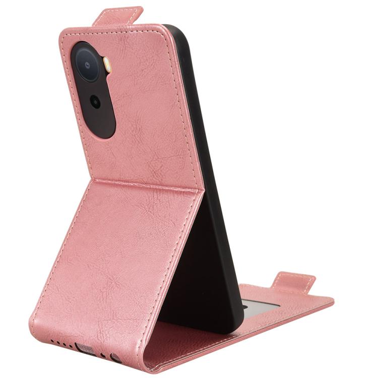 For Redmi A7 Pro 171mm / Poco C85x 5G Magnetic Vertical Flip Leather Phone Case with Buckle