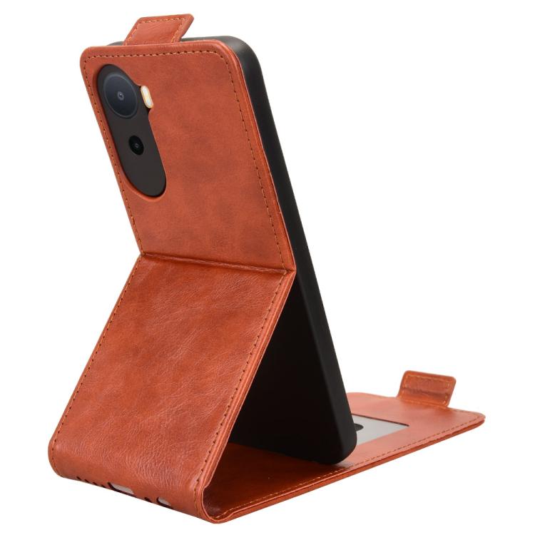 For Redmi A7 Pro 171mm / Poco C85x 5G Magnetic Vertical Flip Leather Phone Case with Buckle