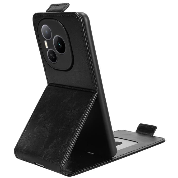 For Honor Power Magnetic Vertical Flip Leather Phone Case with Buckle