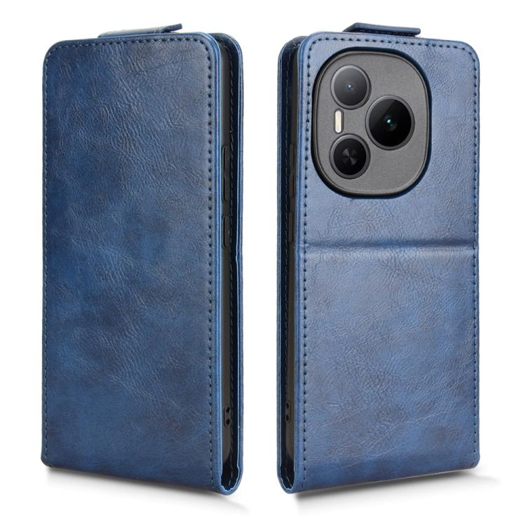 For Honor Power Magnetic Vertical Flip Leather Phone Case with Buckle