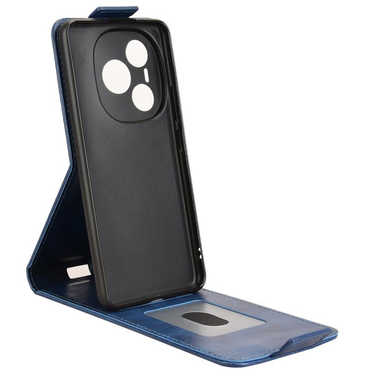 For Honor Power Magnetic Vertical Flip Leather Phone Case with Buckle