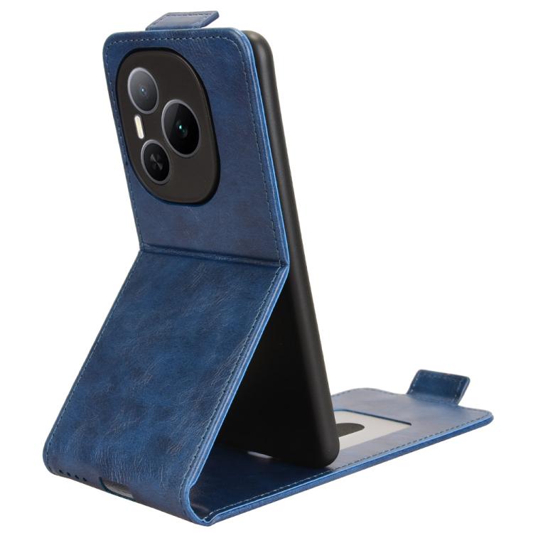 For Honor Power Magnetic Vertical Flip Leather Phone Case with Buckle