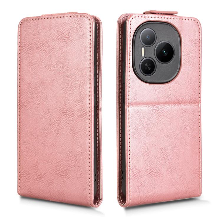 For Honor Power Magnetic Vertical Flip Leather Phone Case with Buckle